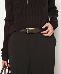 【LEFIJE/レフィエ】別注2wayチェーンレザーベルト LEFIJE/レフィエ】別注2wayチェーンレザーベルト（ベルト）｜AP