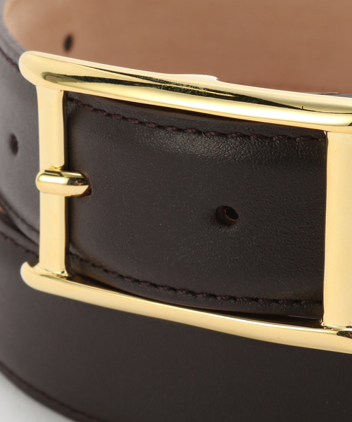 ATELIER AMBOISE/アトリエ アンボワーズ】別注プレートバックルベルト