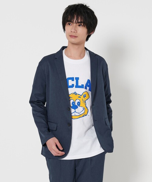 セール】クールファイバー 2ボタン ジャケット‐セットアップ対応・吸水