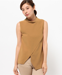 【CAPRICIEUX LE'MAGE】ハイネックアシメタンク