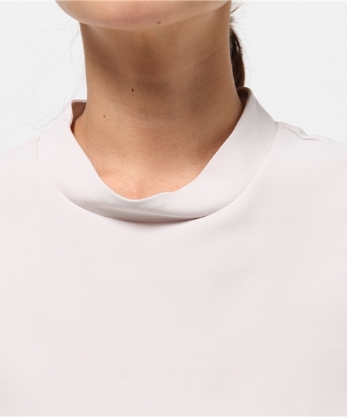 OUTLET（アウトレット）の「【CAPRICIEUX LE'MAGE】ハイネックアシメタンク（シャツ/ブラウス・レディース・キャメル/ブラック/グレイッシュベージュ・FREE）」の11枚目の写真