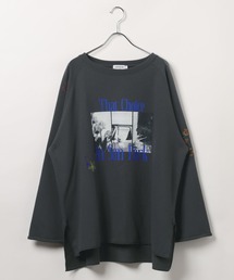 LEPSIM(レプシィム)の【産前・産後対応】マタニティ/モチーフフォト裏毛スウェット 603240(マタニティウェア/グッズ)
