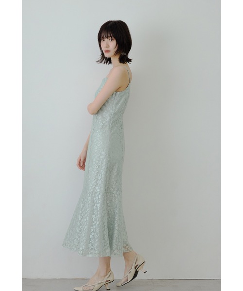 niana(ニアナ)の「【低身長用サイズあり】チュールフリルペプラムブラウスセットドレス 2点セット レース キャミワンピース 結婚式 成人式 二次会 同窓会 入学式 卒業式 パーティードレス オケージョンドレス お呼ばれ(ドレス・レディース・ブルーグレー/ベージュ/グリーン系その他・S-Short/M/L)」の21枚目の写真