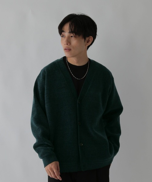 セール】やわらかリッチモール/カーディガン/CLEAN MODE/581058