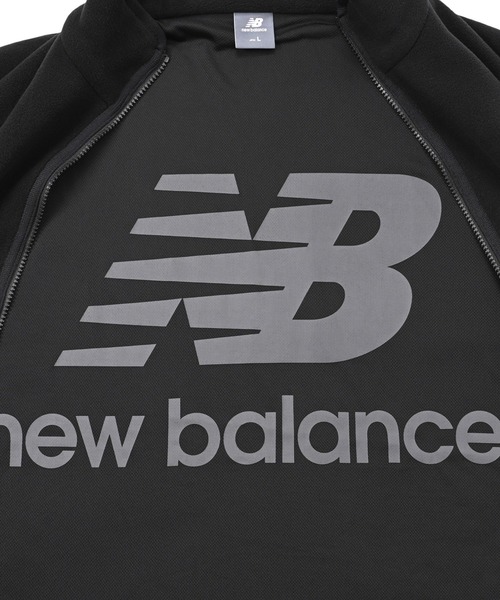 NEW BALANCE（ニューバランス）の「フリースジャケット（ブルゾン・メンズ・ネイビー/ブラック/チャコールグレー・SMALL/MEDIUM/LARGE/X-LARGE/XX-LARGE/X-SMALL）」の8枚目の写真