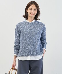Color Yarn クルーネック ニット