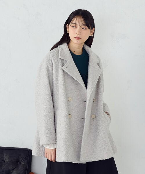 コムサイズム（COMME CA ISM）/Aライン コート セール】Aライン コート（ピーコート）｜COMME CA ISM（コムサイズム