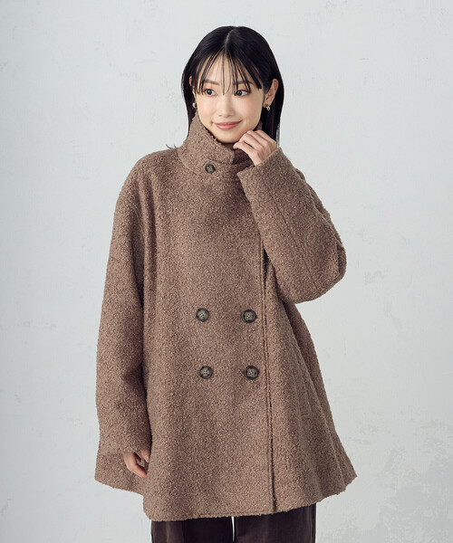 セール】Aライン コート（ピーコート）｜COMME CA ISM（コムサイズム