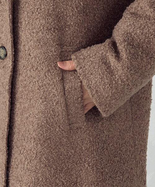 セール】Aライン コート（ピーコート）｜COMME CA ISM（コムサイズム