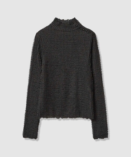 LOULOU WILLOUGHBY(ルルウィルビー)の「【LOULOU WILLOUGHBY】ティアードラッセルプルオーバー(Tシャツ/カットソー・レディース・ブラック/オフホワイト/ピンク/サックスブルー・2)」の17枚目の写真