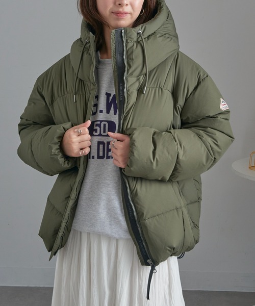 Pyrenex（ピレネックス）の「【Pyrenex】HARMONIE HWY043P（ダウンジャケット/コート・レディース・ブラック/カーキ/アイボリー・34/36/38/40）」の13枚目の写真