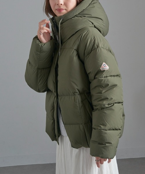 Pyrenex（ピレネックス）の「【Pyrenex】HARMONIE HWY043P（ダウンジャケット/コート・レディース・ブラック/カーキ/アイボリー・34/36/38/40）」の16枚目の写真