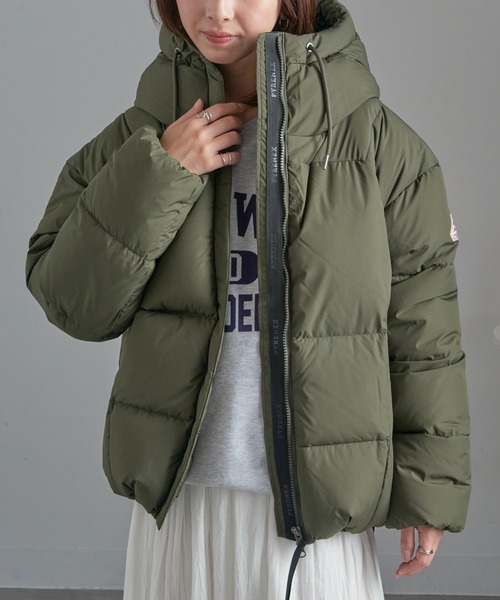 Pyrenex（ピレネックス）の「【Pyrenex】HARMONIE HWY043P（ダウンジャケット/コート・レディース・ブラック/カーキ/アイボリー・34/36/38/40）」の14枚目の写真
