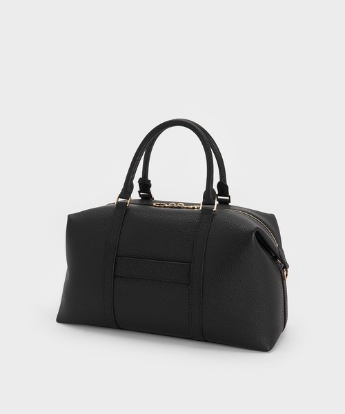 Chance チャンス レザーボウリングバッグ（ボストンバッグ）｜CHARLES