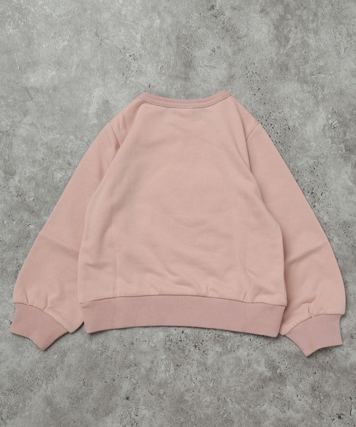 SUNDAYS SUN(サンデイズ サン)の「プリントトレーナー(うさぎ)(スウェット・キッズ・アイボリー/ライトピンク・120/110/100/90/80/130)」の3枚目の写真