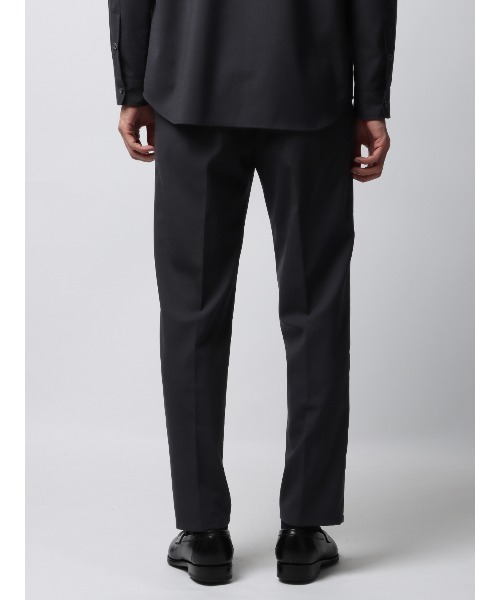 セール】タックイージーパンツ ストレッチ ウールポリエステル