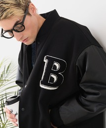 セール】【FAF/フェイクアズフラワーズ】Wool Stadium Jacket