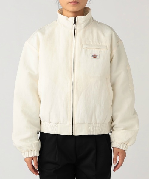 Dickies(ディッキーズ)の「パデッドジャケット(その他アウター・レディース・ホワイト/ブラック・SMALL/MEDIUM)」の11枚目の写真