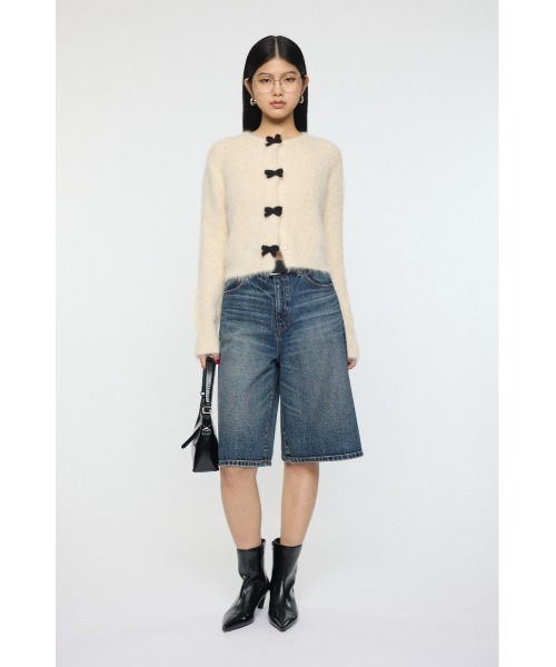 FRONT RIBBON カーディガン（カーディガン/ボレロ）｜MOUSSY（マウジー