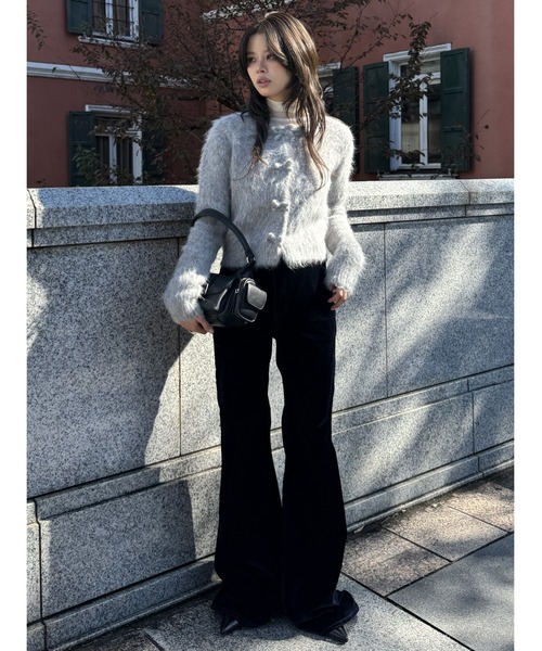セール】FRONT RIBBON カーディガン（カーディガン/ボレロ）｜MOUSSY