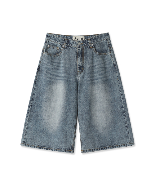 AVANDRESS(アバンドレス )の「AMG デニム ショーツ ディープブルー(その他パンツ・レディース・ダークブルー・LARGE/X-LARGE/X-SMALL/SMALL/MEDIUM)」の5枚目の写真