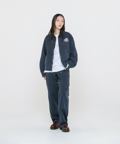 AECA(エイカ)の「AECA VINTAGE CANVAS WORK JACKET-CHARCOAL(デニムジャケット・メンズ・その他・SMALL/MEDIUM/LARGE)」の3枚目の写真