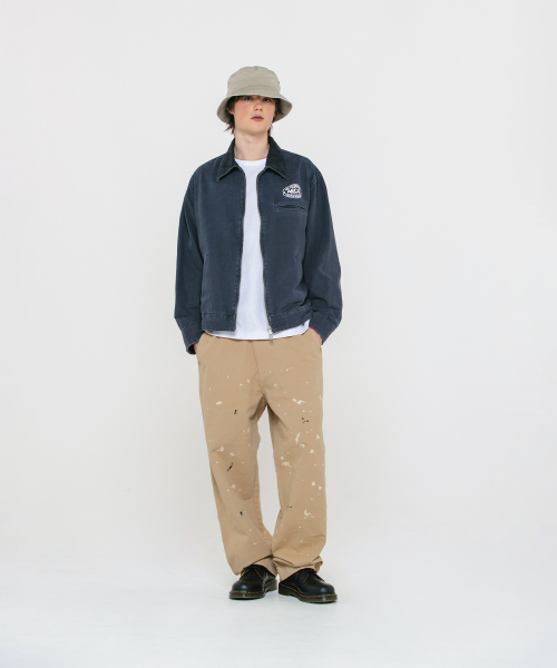 AECA(エイカ)の「AECA VINTAGE CANVAS WORK JACKET-CHARCOAL(デニムジャケット・メンズ・その他・SMALL/MEDIUM/LARGE)」の4枚目の写真
