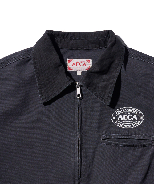 AECA(エイカ)の「AECA VINTAGE CANVAS WORK JACKET-CHARCOAL(デニムジャケット・メンズ・その他・SMALL/MEDIUM/LARGE)」の5枚目の写真
