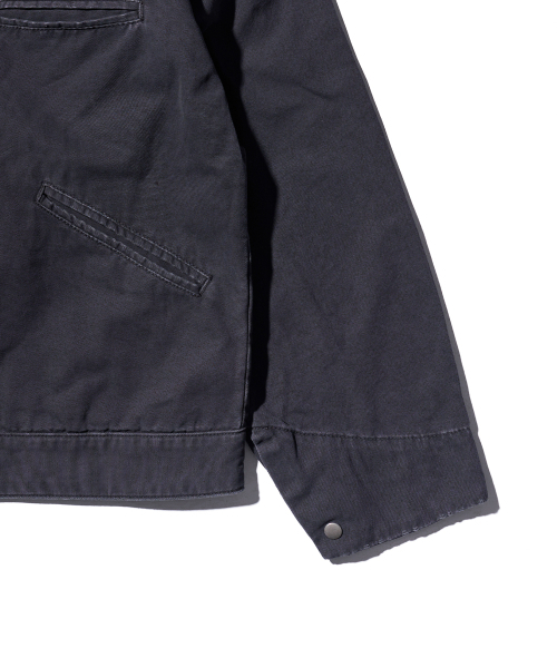 AECA(エイカ)の「AECA VINTAGE CANVAS WORK JACKET-CHARCOAL(デニムジャケット・メンズ・その他・SMALL/MEDIUM/LARGE)」の6枚目の写真