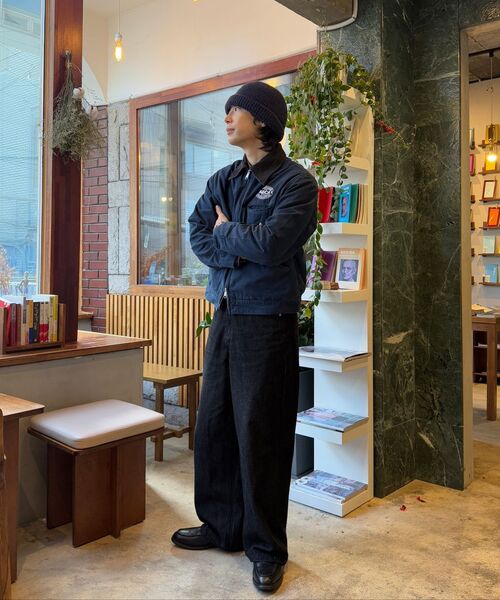 AECA(エイカ)の「AECA VINTAGE CANVAS WORK JACKET-CHARCOAL(デニムジャケット・メンズ・その他・SMALL/MEDIUM/LARGE)」の8枚目の写真