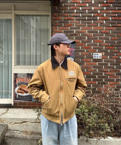 AECA(エイカ)の「AECA VINTAGE CANVAS WORK JACKET-CHARCOAL(デニムジャケット・メンズ・その他・SMALL/MEDIUM/LARGE)」の10枚目の写真