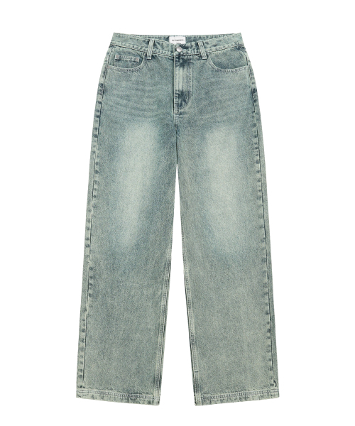 F.ILLUMINATE（フィルミネイト）の「デイリーウォッシングデニムパンツ-グレーブルー（デニムパンツ・レディース・その他・SMALL/MEDIUM/LARGE）」の2枚目の写真