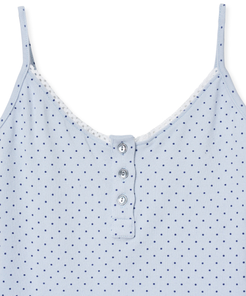 Midnight Move（ミッドナイトムーブ）の「dot top (sky blue)（Tシャツ/カットソー・レディース・その他・FREE）」の2枚目の写真