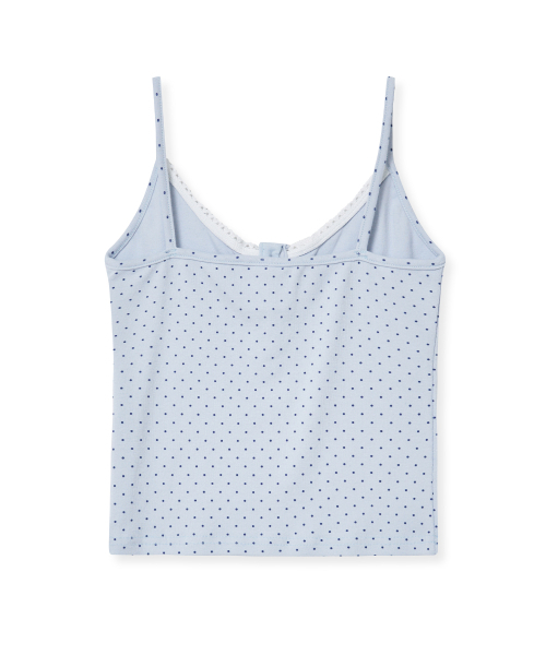 Midnight Move（ミッドナイトムーブ）の「dot top (sky blue)（Tシャツ/カットソー・レディース・その他・FREE）」の3枚目の写真