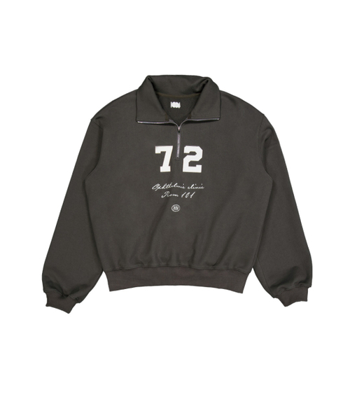 Kijun(キジュン)の「72 Half Zip-Up Pullover Charcoal(スウェット・レディース・その他・SMALL/MEDIUM)」の5枚目の写真
