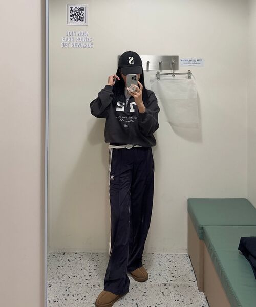 Kijun(キジュン)の「72 Half Zip-Up Pullover Charcoal(スウェット・レディース・その他・SMALL/MEDIUM)」の7枚目の写真