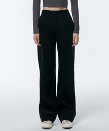 MUSINSA STANDARD WOMAN（ムシンサスタンダードウーマン）の「WOMENS WIDE CORDUROY PANTS [BLACK]（その他パンツ）」
