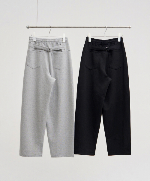 XERO(ゼロ)の「シンチバックスウェットパンツ(スウェットパンツ・レディース・ブラック/グレー・MEDIUM/LARGE/SMALL)」の3枚目の写真