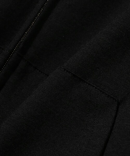 WRAPINKNOT(ラッピンノット)の「WRAPINKNOT / メリノウール ジップ フーディー(パーカー・レディース・ブラック/ブラウン・ONE SIZE)」の16枚目の写真