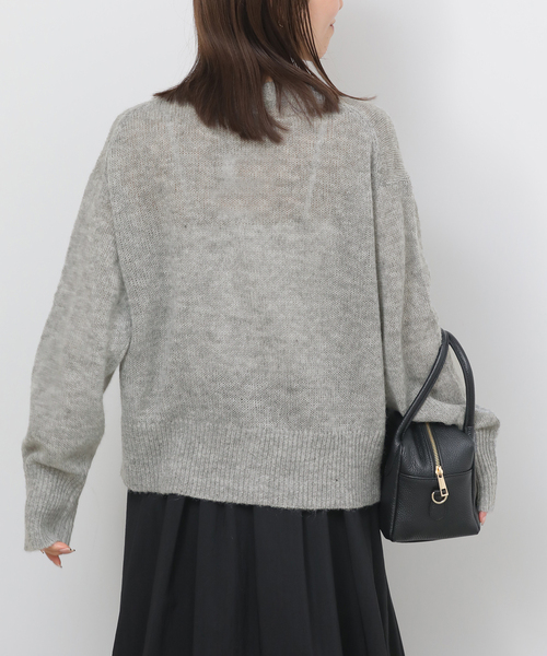 JOURNAL STANDARD relume（ジャーナルスタンダード　レリューム）の「ビジューボタンカーディガン（カーディガン/ボレロ・レディース・チャコールグレー/ブラック・FREE）」の17枚目の写真