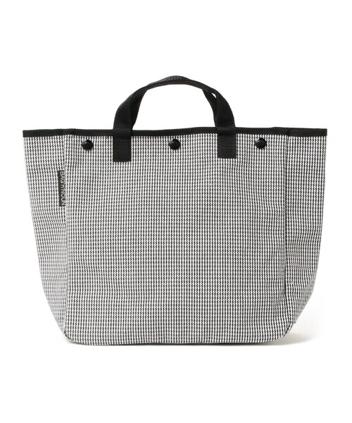 BEAMS BOY(ビームスボーイ)の「BAG'n'NOUN / HOMES HOUNDSTOOTH(トートバッグ・レディース・ブラック・ONE SIZE)」の1枚目の写真