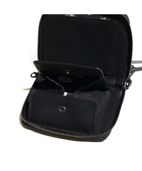 yorozu(ヨロズ)の「yorozu CTS ROUND WALLET ARCHIVE EDITION (274YZ031)(財布・メンズ・ブラック・FREE)」の8枚目の写真