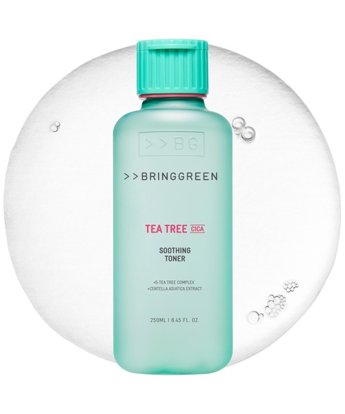 ティーツリーC スージングトナー（化粧水）｜BRING GREEN（ブリン