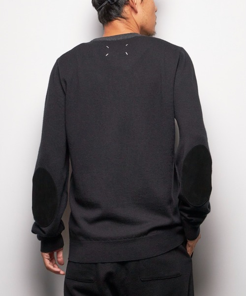 Maison Margiela（メゾンマルジェラ）の「Maison Margiela-men Crewneck（ニット/セーター・メンズ・グレー・MEDIUM/LARGE）」の2枚目の写真