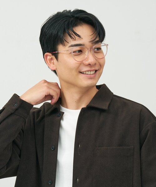 Zoff SMART with MAQuillAGE(マキアージュ)｜ボストン型 血色感 メガネ