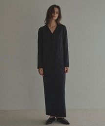 ETRE TOKYO（エトレトウキョウ）の「VネックIラインロングワンピース（ワンピース）」