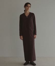 ETRE TOKYO（エトレトウキョウ）の「ロングカフスワンピース