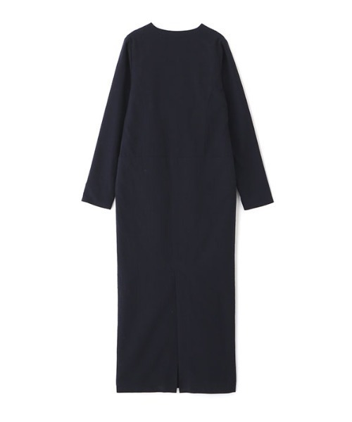 ETRE TOKYO(エトレトウキョウ)の「VネックIラインロングワンピース(ワンピース・レディース・ネイビー/ワイン・S/M)」の17枚目の写真