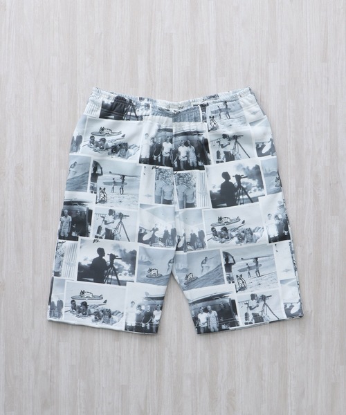 The Endless Summer（エンドレスサマー）の「TES HISTORY ALLOVER SHORTS / ショーツ（その他パンツ・メンズ・サンドベージュ/ホワイト/ライトグレー・X-LARGE/LARGE/MEDIUM/SMALL）」の2枚目の写真