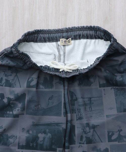 The Endless Summer（エンドレスサマー）の「TES HISTORY ALLOVER SHORTS / ショーツ（その他パンツ・メンズ・サンドベージュ/ホワイト/ライトグレー・X-LARGE/LARGE/MEDIUM/SMALL）」の10枚目の写真